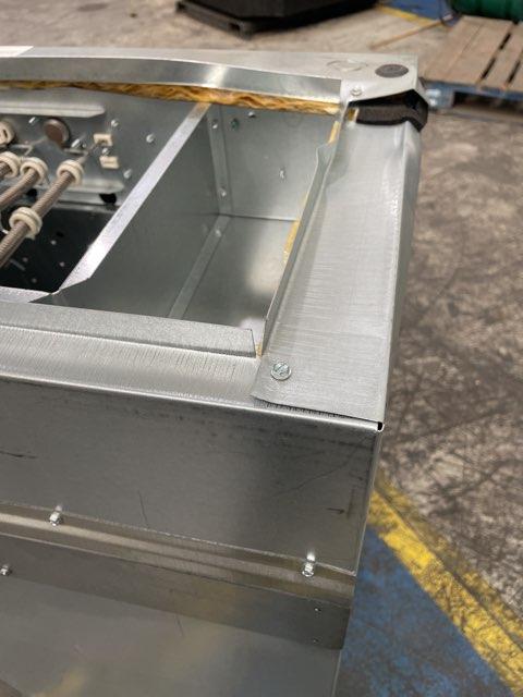 2 Ton AC/HP ECM Wall Mounted Air Handler With 5 KW Heat, 208-230/60/1 R22/R-410A CFM 846