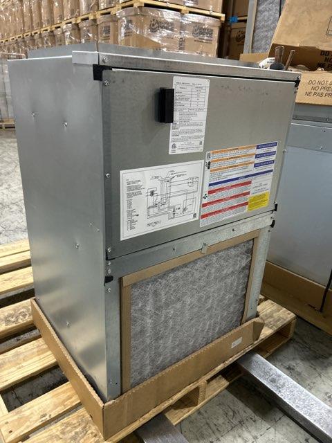 2.5 Ton AC/HP ECM Wall Mounted Air Handler With 10 KW Heat, 208-230/60/1 R-410A CFM 1168