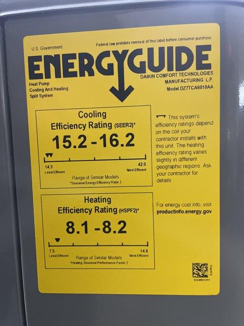 5 Ton Two-Stage Split-System Communicating Compatible Heat Pump 208-230/60/1 R410A 16.2 SEER2