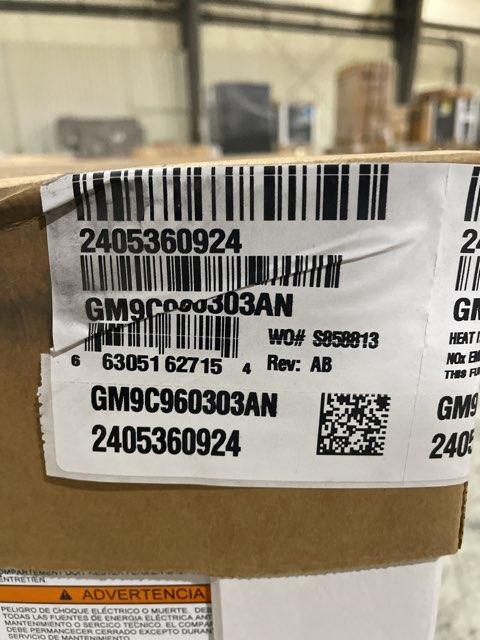 30,000 BTU Two-Stage Upflow/Horizontal ECM Multi Speed Gas Furnace 96% AFUE 115/60/1 CFM: 1200