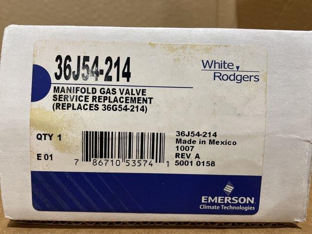 24 VAC, 2-Stage Combination Gas Valve