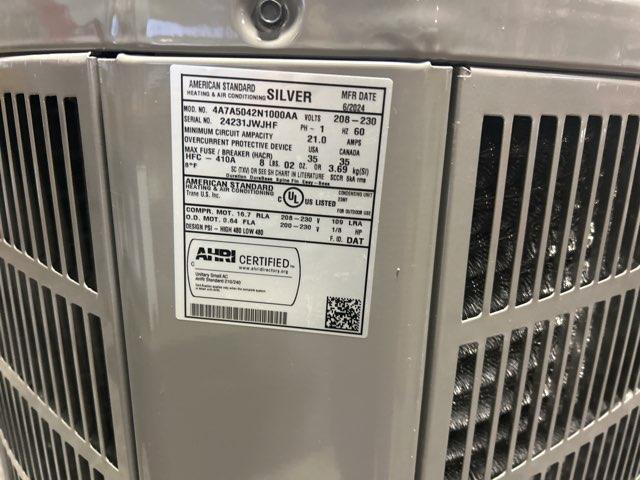 3.5 Ton Single-Stage Split-System Air Conditioner 208-230/60/1 R410A 14.3 SEER