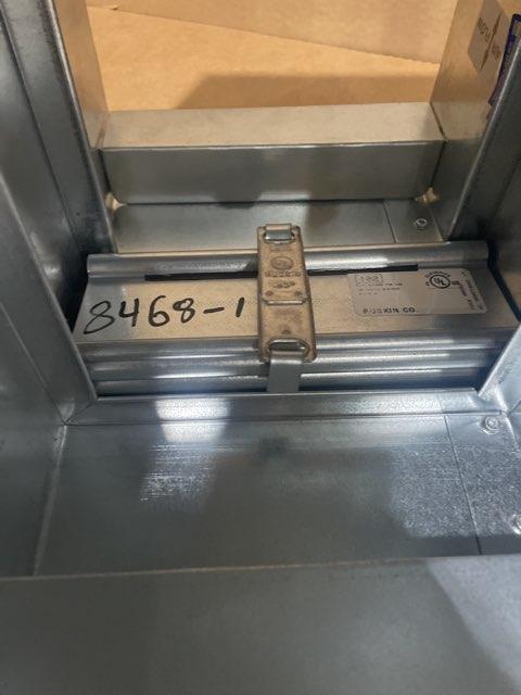 Fusible Link Square Fire Damper 8 X 8