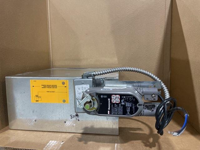 Honeywell Electronic Fire Damper 16" X 8" , 50-60 Hertz, 120-230volts, 1 Phase