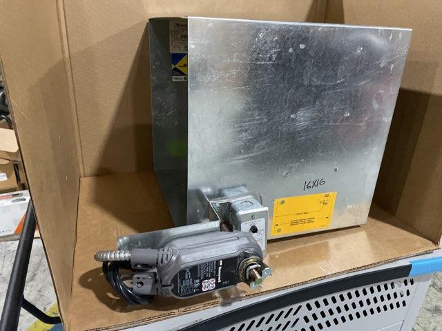 Honeywell Fire Damper 16" X 16",  50-60 Hertz, 120-230volts, 1 Phase