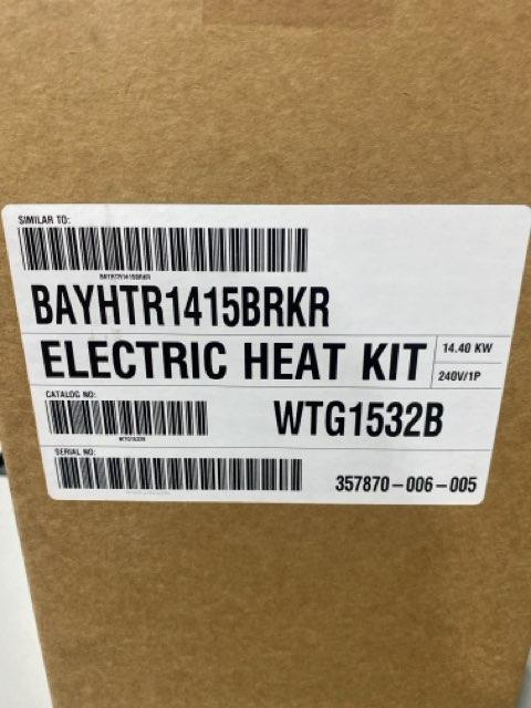 15 KW Electric Heat Kit with Breaker 208/240/60/1