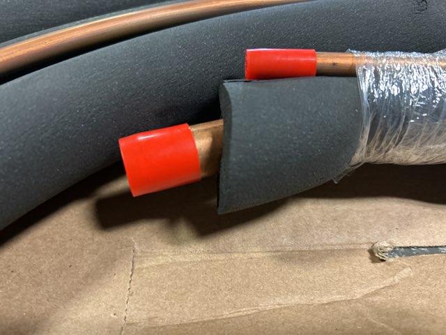 3/8" X 3/4" X 1/2"W X 50' Line Set, Sweat