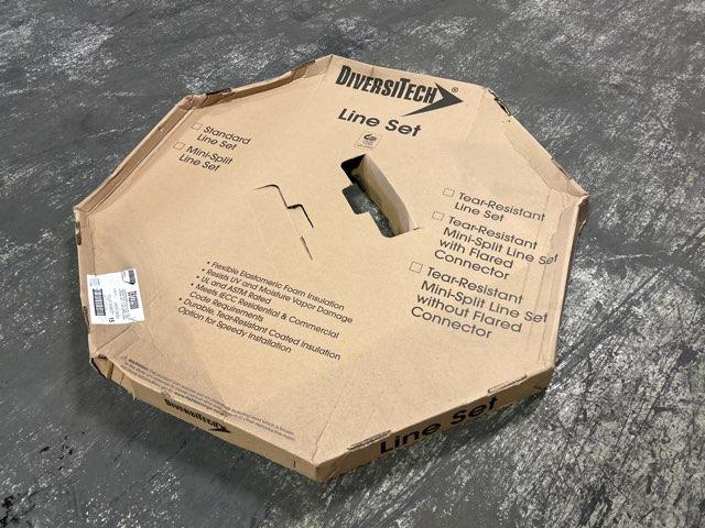 3/8" X 3/4" X 1/2"W X 50' Line Set, Sweat