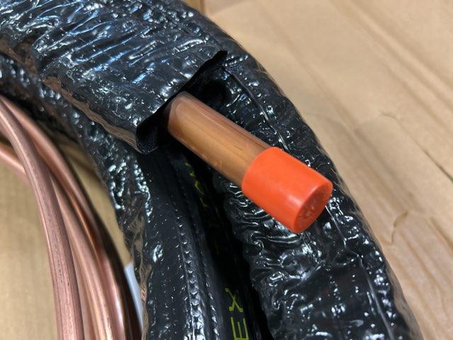 3/8" X 3/4" X 1/2"W X 35' Line Set, Sweat