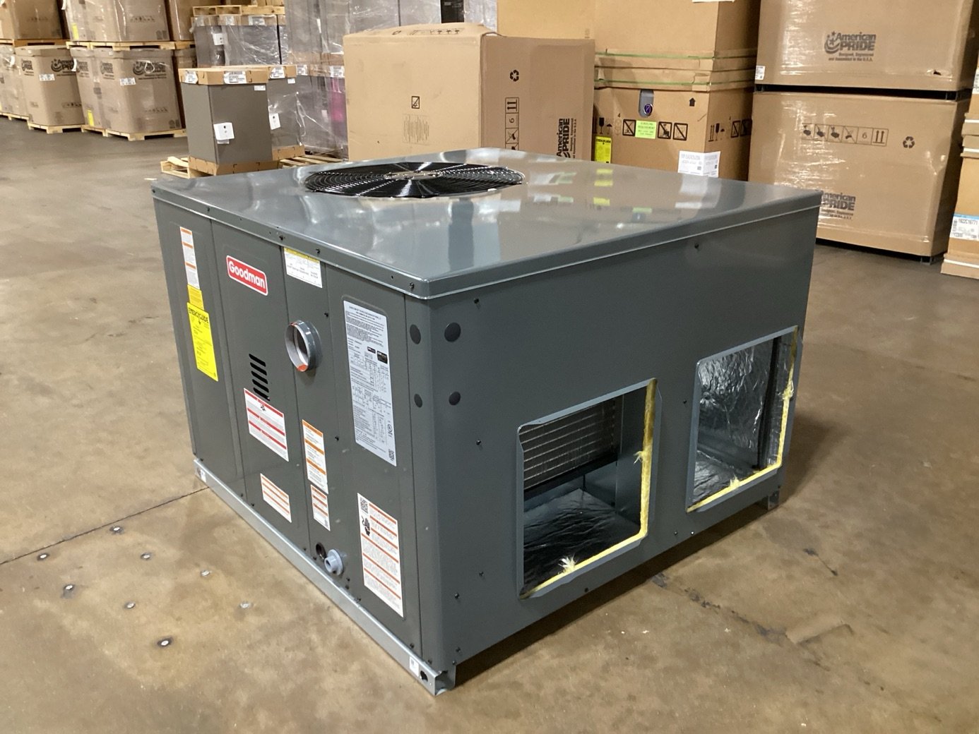 3 Ton Single-Stage Convertible Natural Gas/Electric Packaged Unit, 13.4 SEER2, 208-230/60/1, R410A