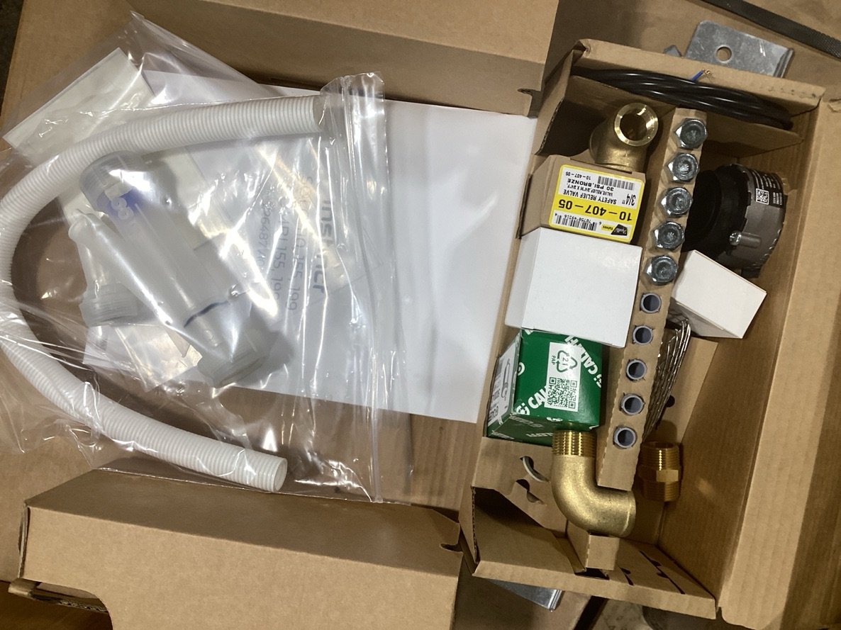 199,000 BTU Condensing Natural Gas Hot Water Boiler 95% AFUE, 120/60/1