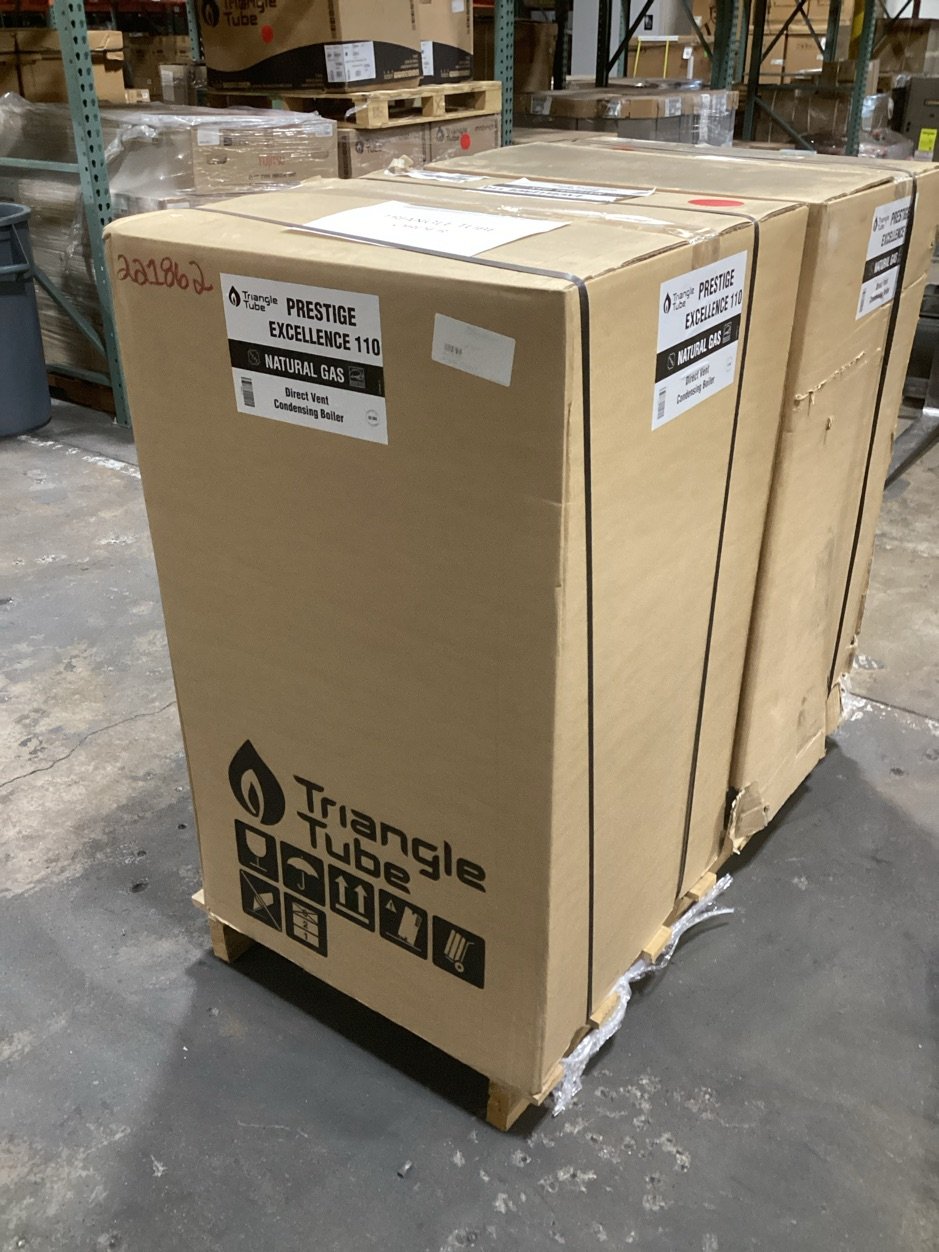 110,000 BTU Condensing Natural Gas Hot Water Boiler 95% AFUE, 120/60/1