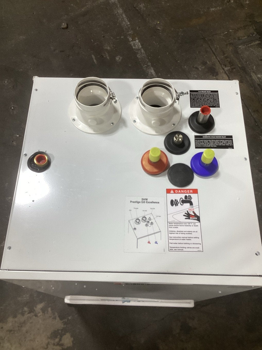 110,000 BTU Condensing Natural Gas Hot Water Boiler 95% AFUE, 120/60/1