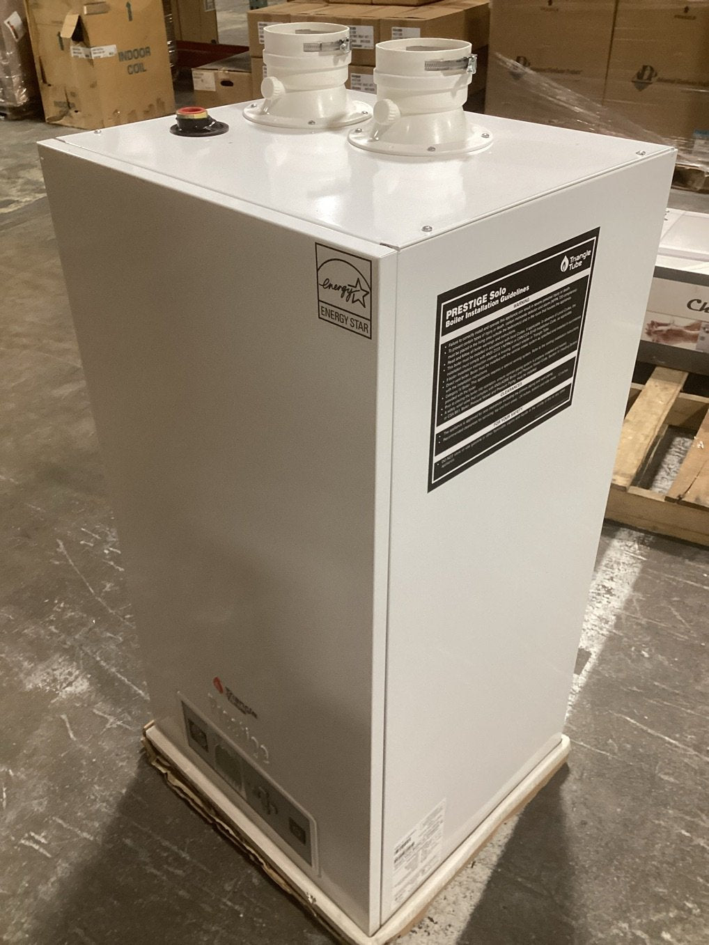 80,000 BTU Condensing Natural Gas Hot Water Boiler 95% AFUE, 120/60/1