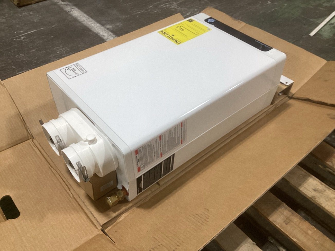 145,000 BTU Condensing Natural Gas Hot Water Boiler 92.3% AFUE, 120/60/1