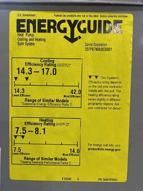 4 Ton Two-Stage Split-System Heat Pump 208-230/60/1 R410A 17 SEER2