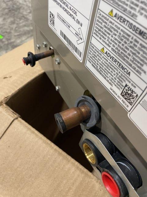 3.5 Ton AC/HP Horizontal Cased N Coil, R410A CFM 1750