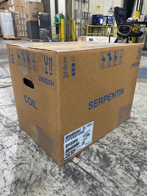 2.5 Ton AC Only Upflow/Downflow Cased V Coil, R410A CFM 1250