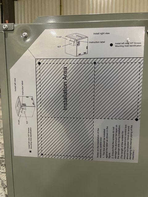 1.5-3 Ton AC/HP Multiposition Cased A Coil, R454B CFM 1200
