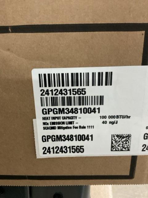 4 Ton Single-Stage Convertible Natural Gas/Electric Packaged Unit, 13.4 SEER2, 208-230/60/1, R410A