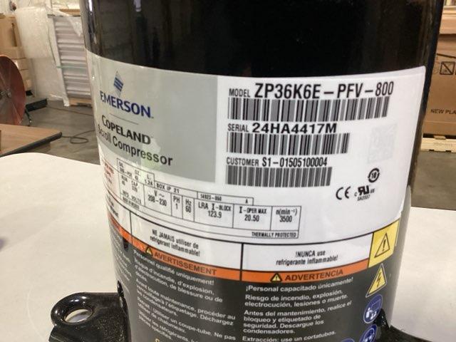 3 Ton AC Scroll Compressor 208-230/60/1 R410A