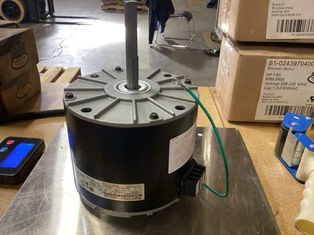1/4 HP Fan Motor 208-230/50/60/1 850 Rpm 1 Speed