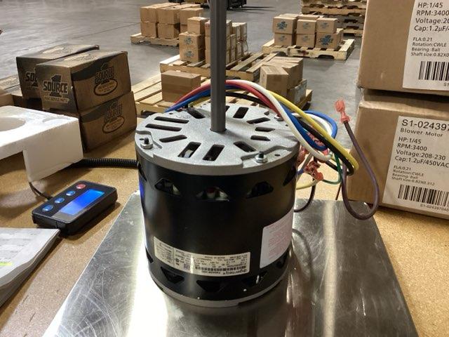 3/4 HP Blower Motor 115/60/1 1110 Rpm 4 Speed