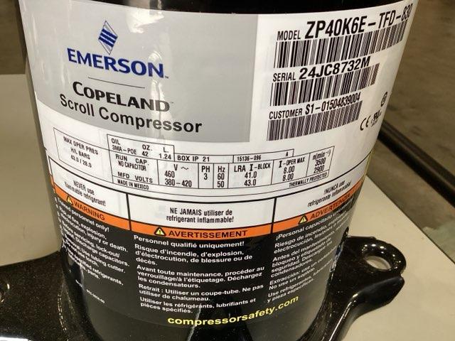 3 Ton Single-Stage AC Scroll Compressor 460/60/3 R410A