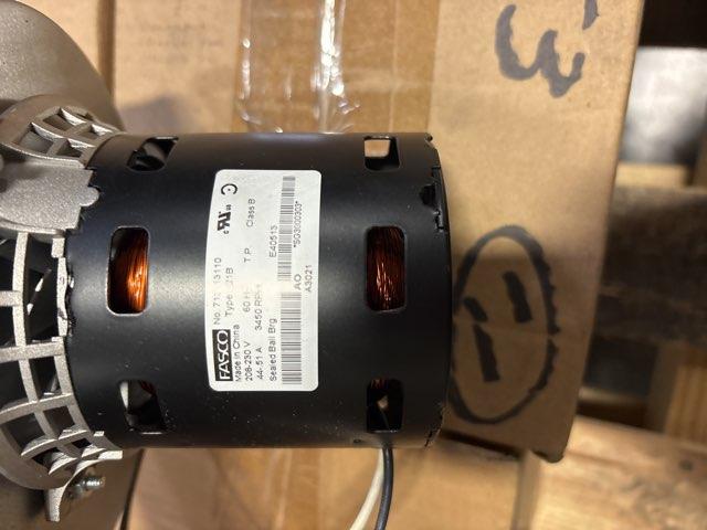 Combustion Blower, Single Stage, 208-230/60/1, 3450 RPM