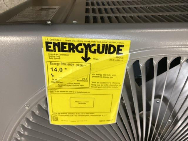 5 Ton Single-Stage Split-System Air Conditioner 208-230/60/1 R410A 14 SEER