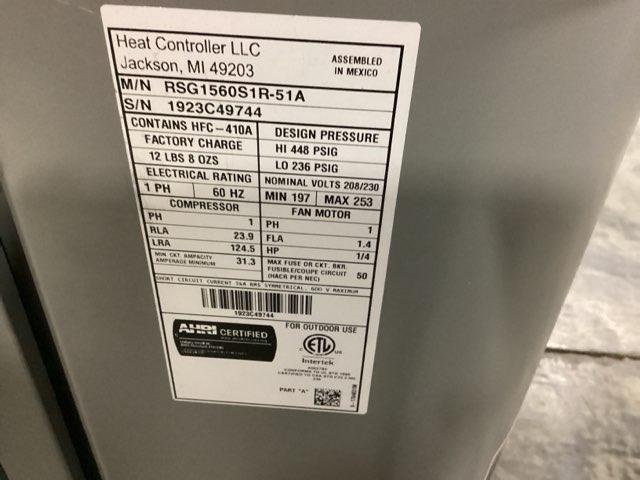 5 Ton Single-Stage Split-System Air Conditioner 208-230/60/1 R410A 13.8 SEER
