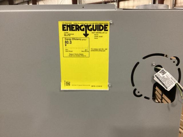 66,000 BTU Single-Stage Upflow/Horizontal ECM Multi Speed Gas Furnace 80% AFUE 120/60/1 CFM: 1400