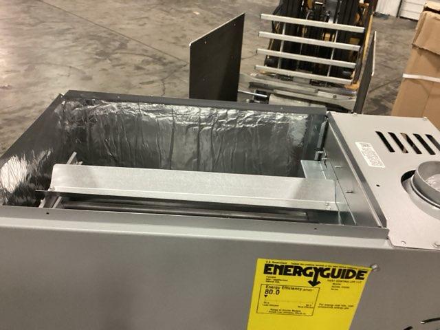 66,000 BTU Single-Stage Upflow/Horizontal ECM Multi Speed Gas Furnace 80% AFUE 120/60/1 CFM: 1400