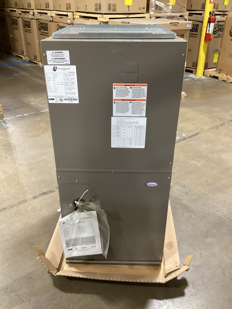 5 Ton AC/HP ECM Multiposition Air Handler 120/60/1 R-410A CFM 2230