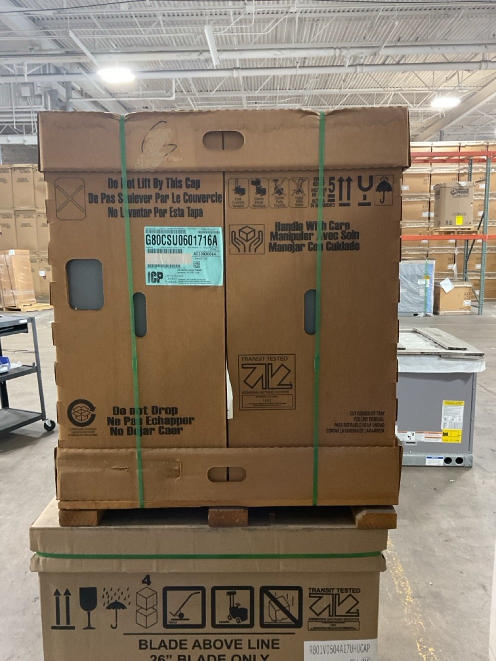 60,000 BTU Ultra Low NOx 1-Stg Multi ECM Var Spd Communicating Gas Furnace 80% 115/60/1 CFM: 1600