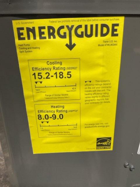 2 Ton Variable Speed Split-System Communicating Heat Pump 208-230/60/1 R410A 19 SEER
