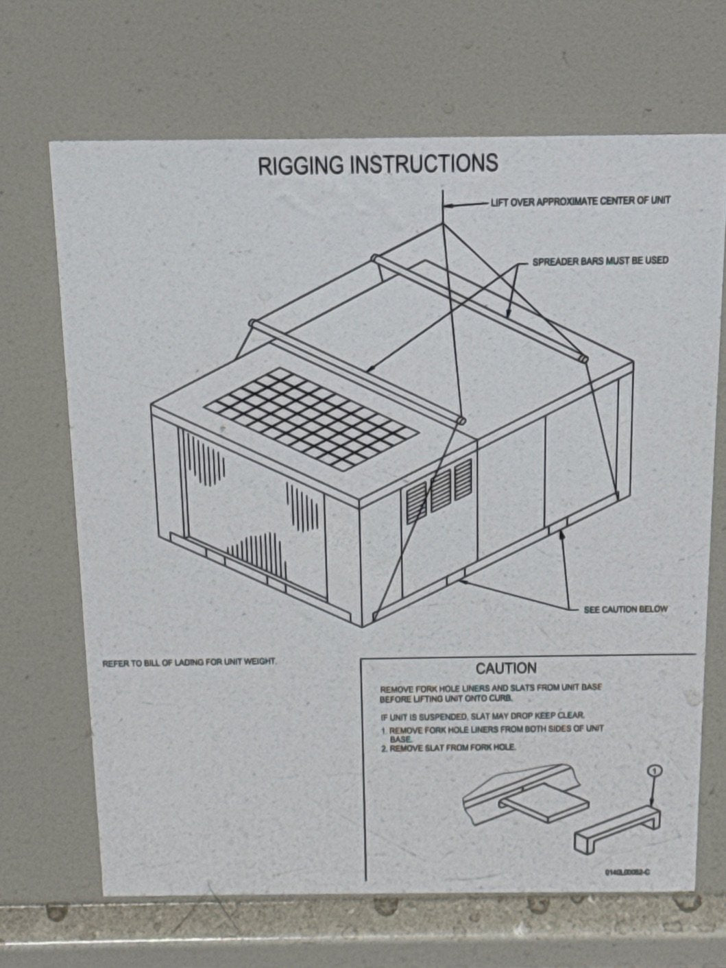 10 Ton Two-Stage Convertible Packaged Air Conditioning Unit, 11.2 EER, 460/60/3, R410A