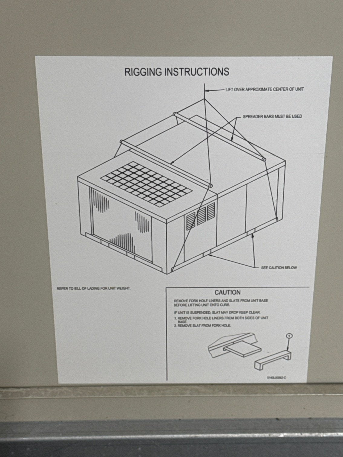 7.5 Ton Two-Stage Convertible Natural Gas/Electric Packaged Unit, 11.2 EER, 208-230/60/3, R410A