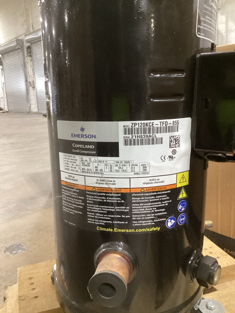 10 Ton Single-Stage AC Scroll Compressor 460/60/3 R410A