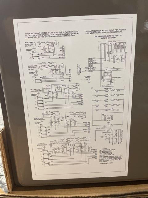 4 Ton AC/HP ECM Communicating Multiposition Air Handler/Less Coil 208-230/60/1 R-410A CFM 1600