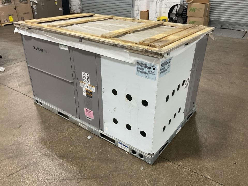 5 Ton Two-Stage Convertible Packaged Heat Pump Unit, 16.2 SEER, 460/60/3, R410A
