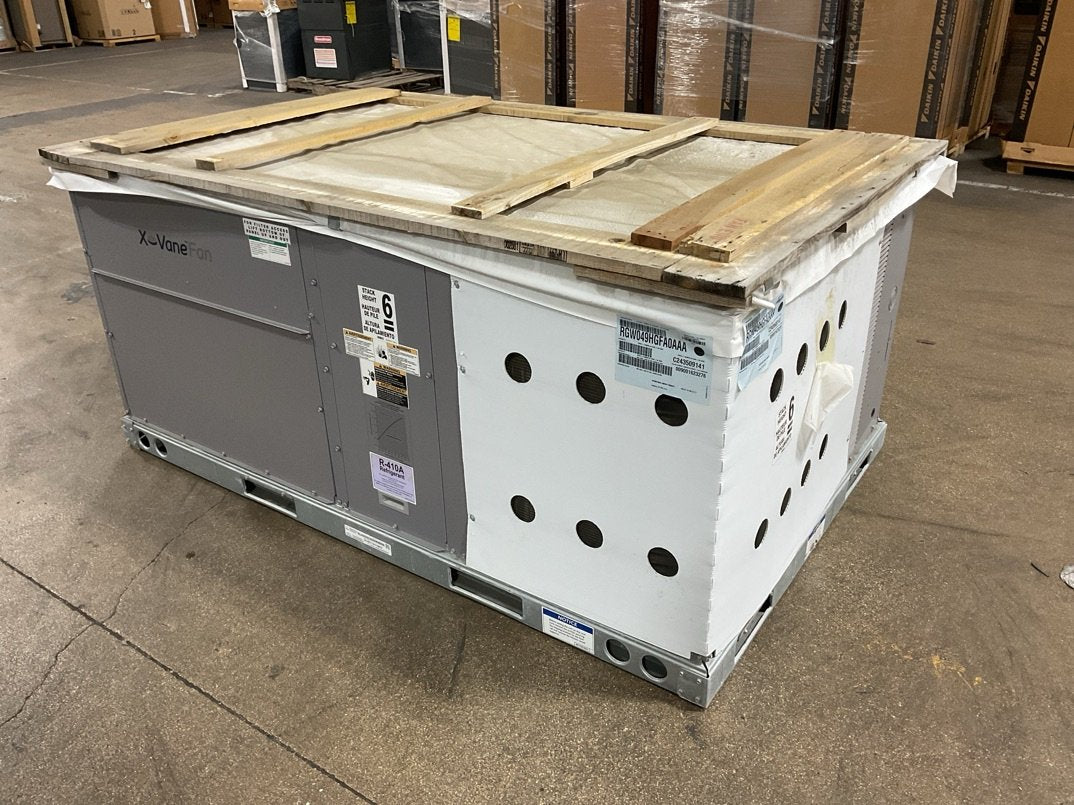 4 Ton Two-Stage Convertible Natural Gas/Electric Packaged Unit, 16 SEER, 208/230/60/3, R410A