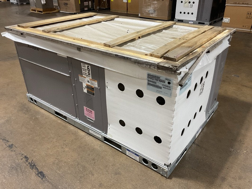 3 Ton Two-Stage Convertible Packaged Heat Pump Unit, 16.2 SEER, 460/60/3, R410A