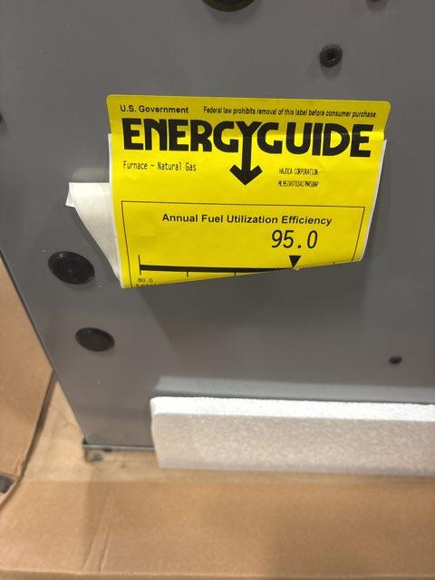 70,000 BTU Low NOx 1-Stg Multiposition ECM Var Spd Communicating Gas Furnace 95% 115/60/1 CFM: 1240
