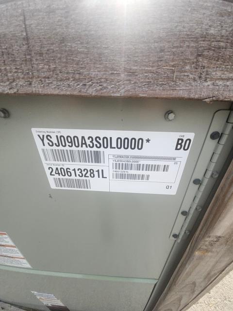 7.5 Ton Three-Stage Convertible Natural Gas/Electric Packaged Unit, 11 EER, 208-230/60/3, R410A