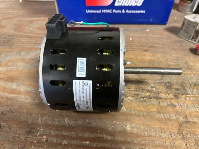 1/3 HP Blower Motor 208-230/60/1 1000 Rpm 3 Speed