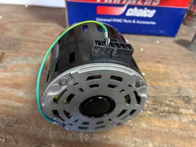 1/3 HP Blower Motor 208-230/60/1 1000 Rpm 3 Speed
