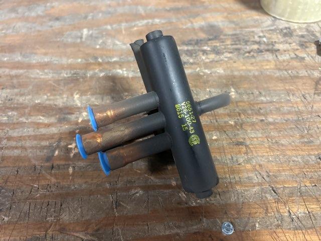 5/8" x 1/2" Reversing Valve for Heat Pump, R22/R410A