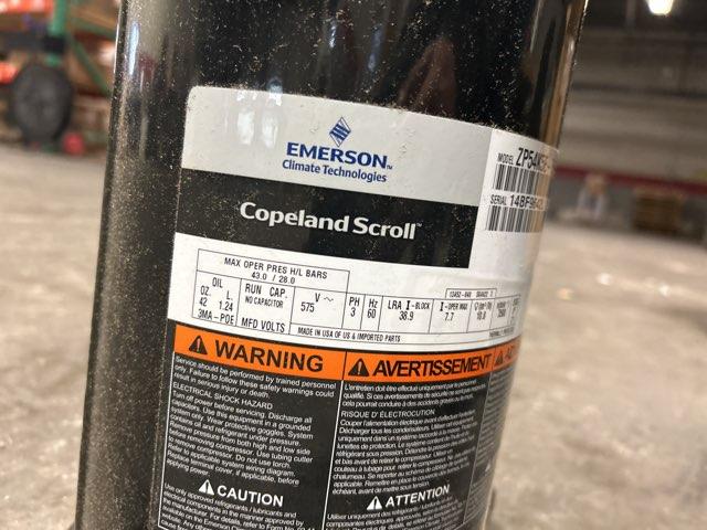4.5 Ton Single-Stage AC Scroll Compressor 575/60/3 R410A