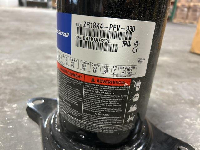 1.5 Ton AC Scroll Compressor 230/60/1 R22